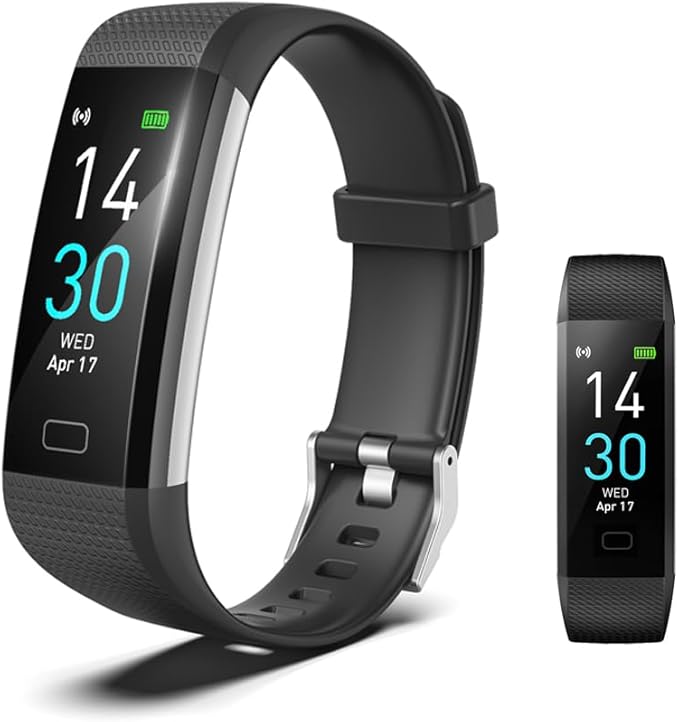 FitSmart Fitness Tracker: Track Steps, Sleep & Health Effortlessly